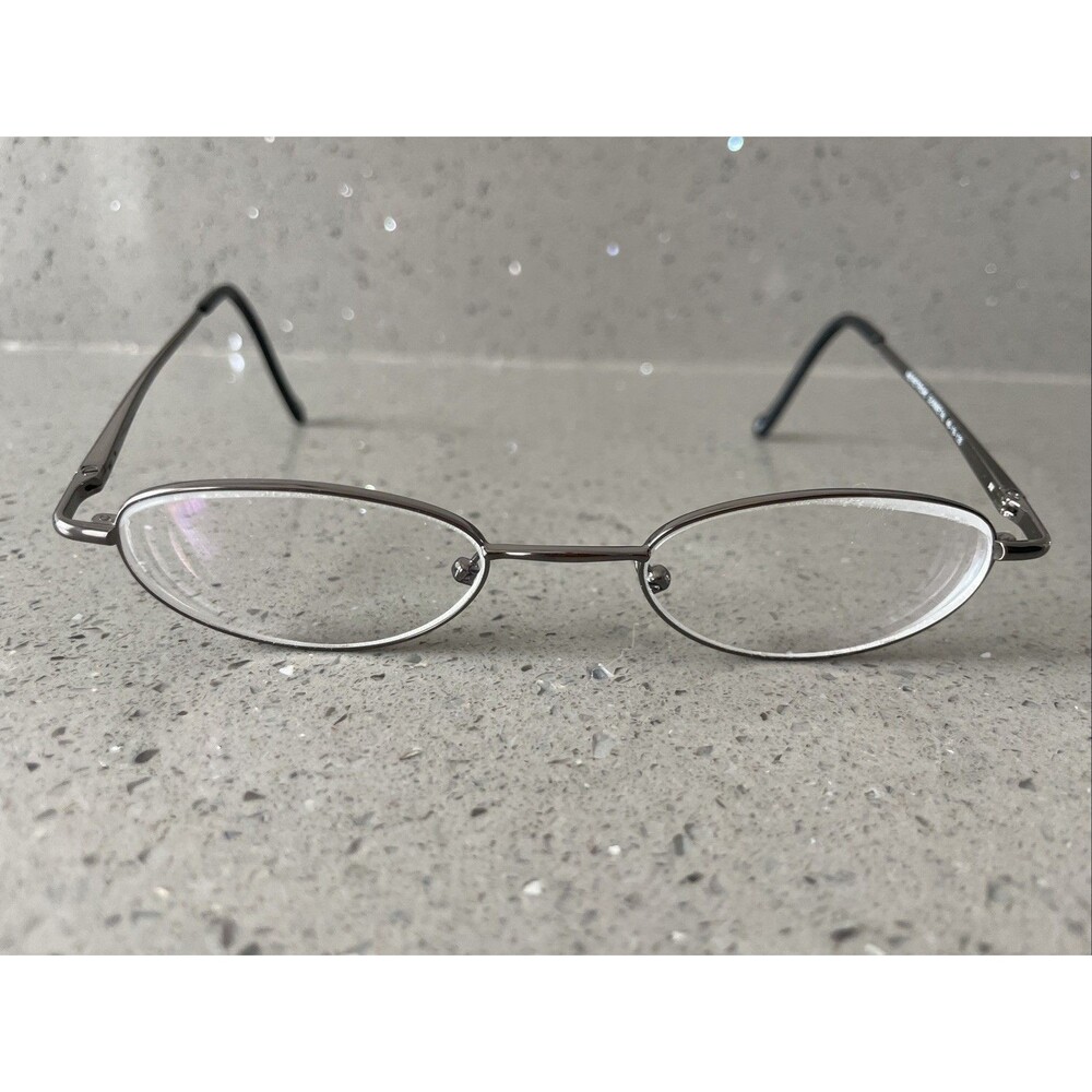 ZIMCO HB Retro #6 Gunmetal 46-19-135 Metal Full Rim Eyeglasses Frames ONLY READ